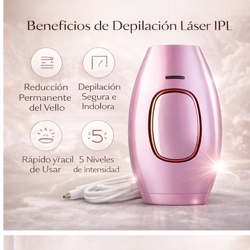 Depiladora laser ipl permanente